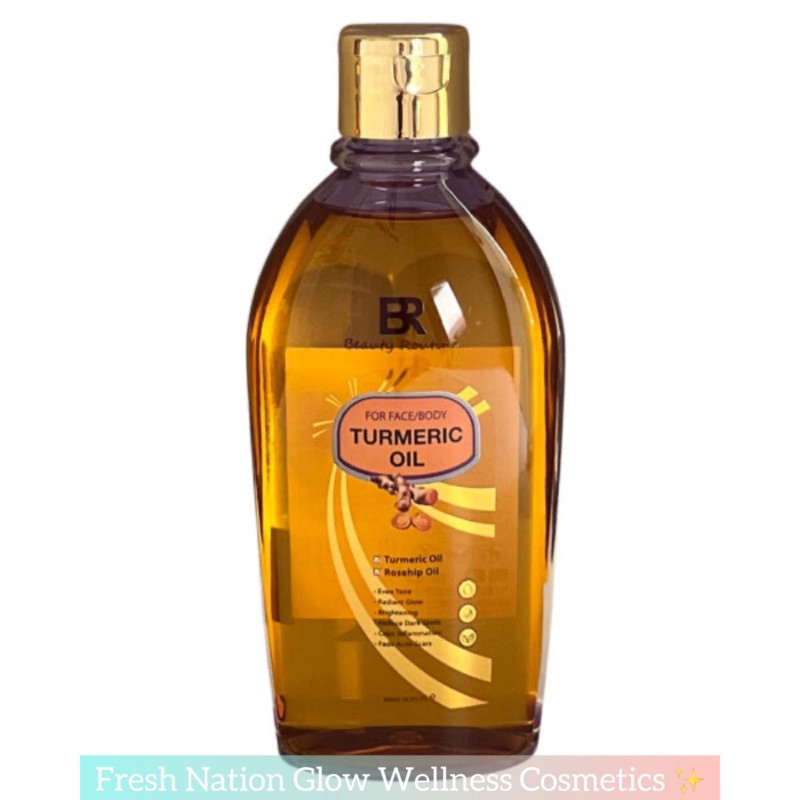BEAUTY ROUTINE TURMERIC EVEN TONE FACE/BODY OIL