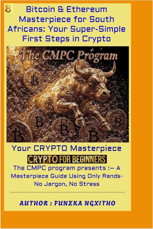 Bitcoin & Ethereum Masterpiece for South Africans: Your Super-Simple First Steps in Crypto (Using Only Rands – No Jargon, No Stress).