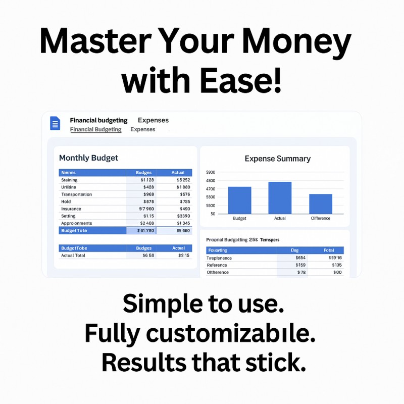 Financial Budgeting and Expenses Tracker