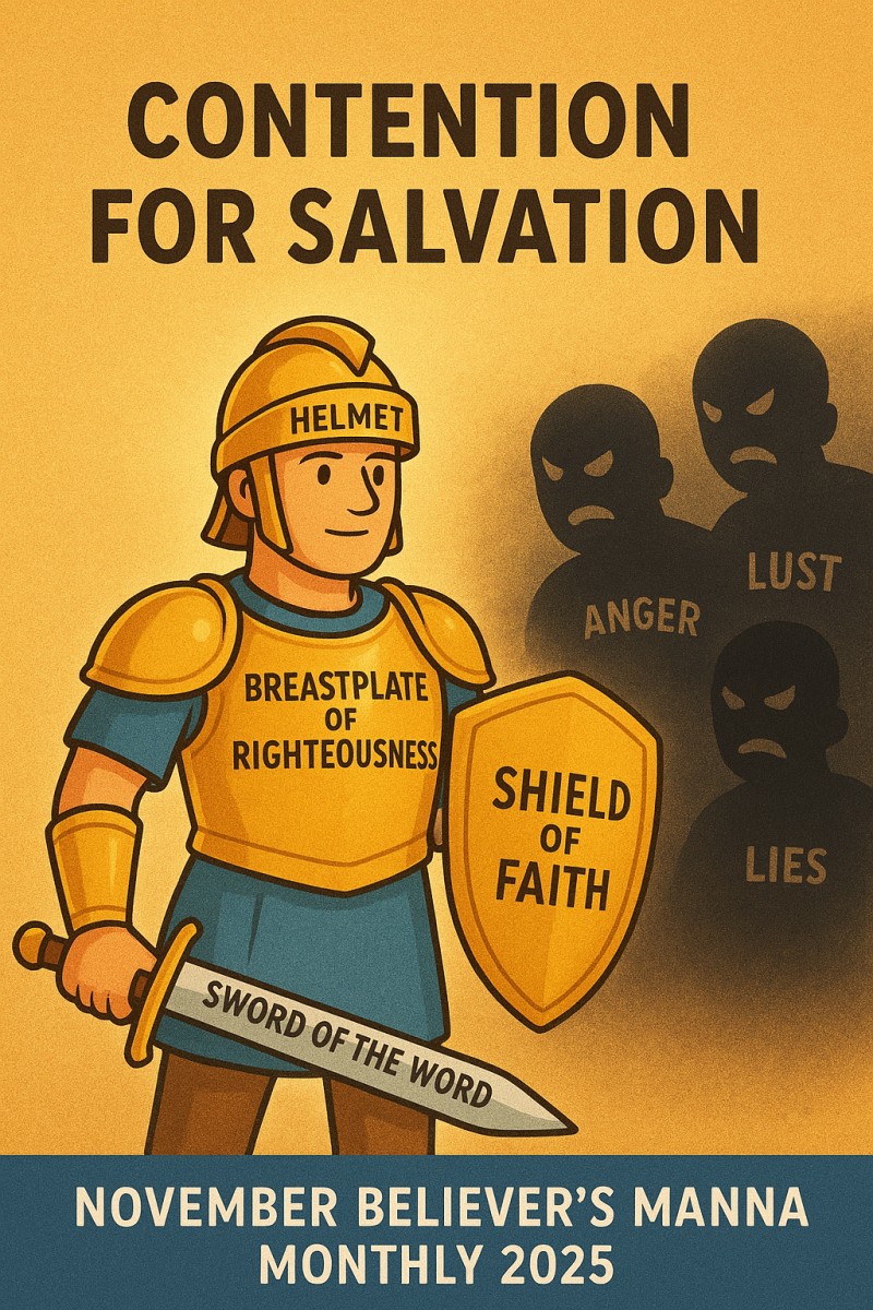 Contention For Salvation_November Believer's Manna Monthly