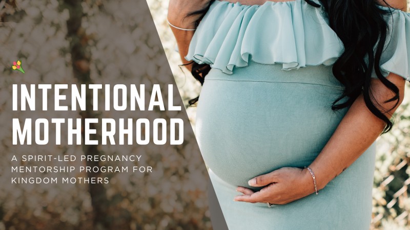Intentional Motherhood "A Spirit-Led Pregnancy mentorship for Kingdom Mothers