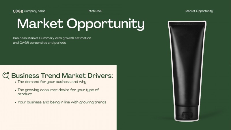 Moves Anthony's Investor Pitch Deck Presentation Template - Canva