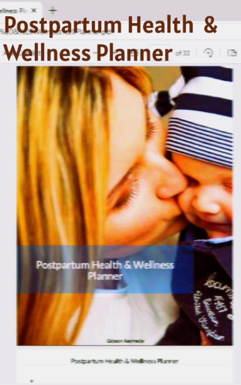 Postpartum Health & Wellness Planner