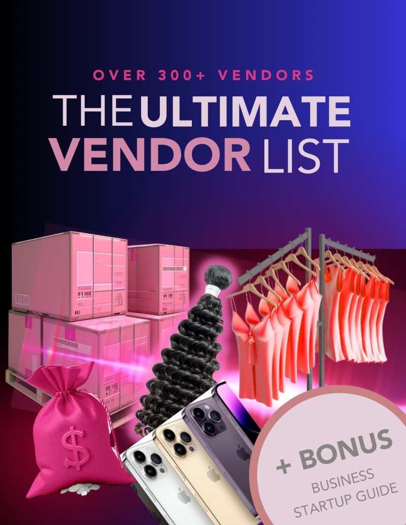 ULTIMATE VENDOR'S LIST