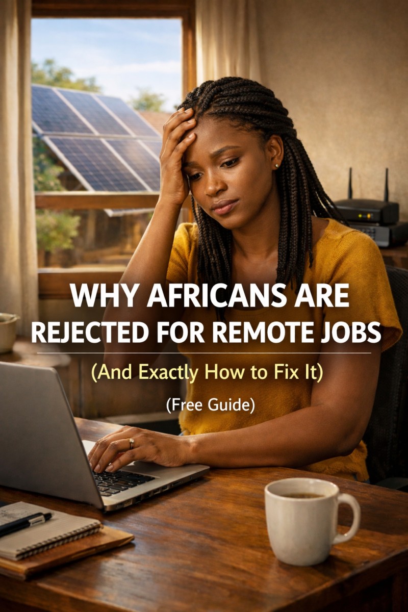 WHY AFRICANS ARE REJECTED FOR REMOTE JOBS (And Exactly How to Fix It)