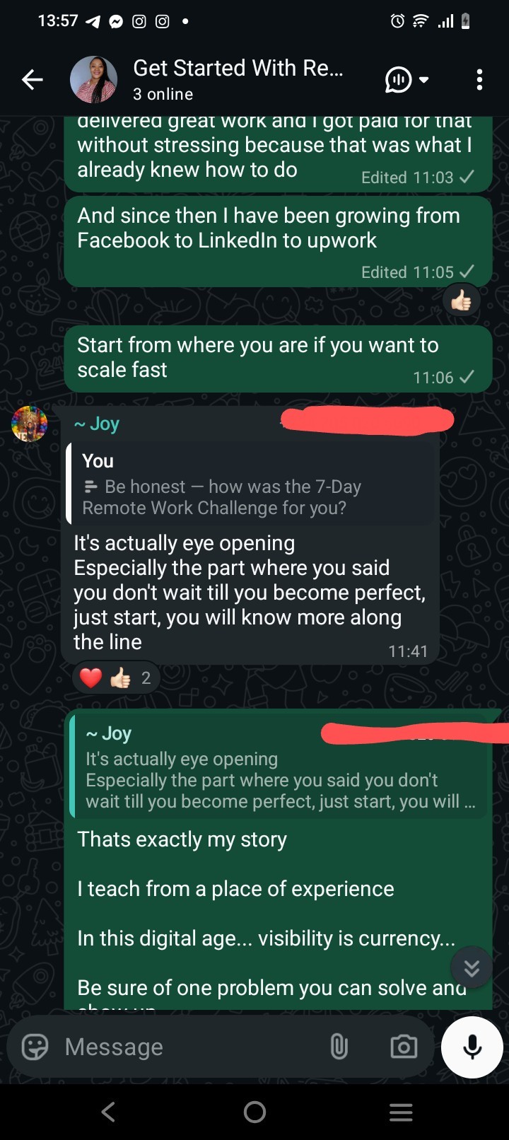 Customer review 1