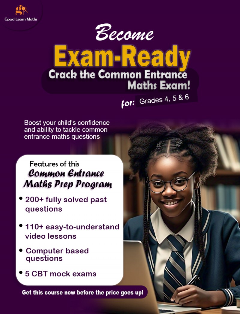 Common Entrance Maths Prep Program