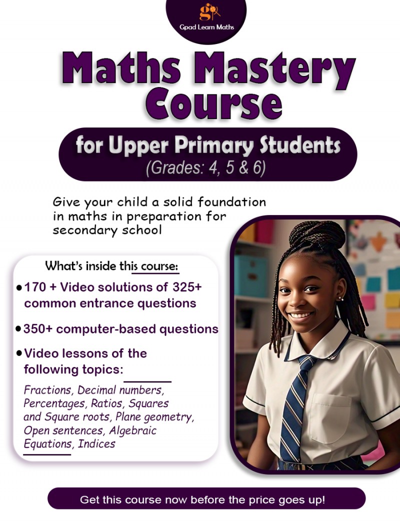 Complete Maths Mastery Course for Upper Primary Students