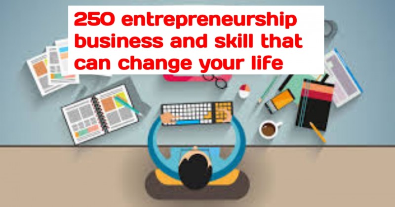 250 entrepreneurship skill and jobs