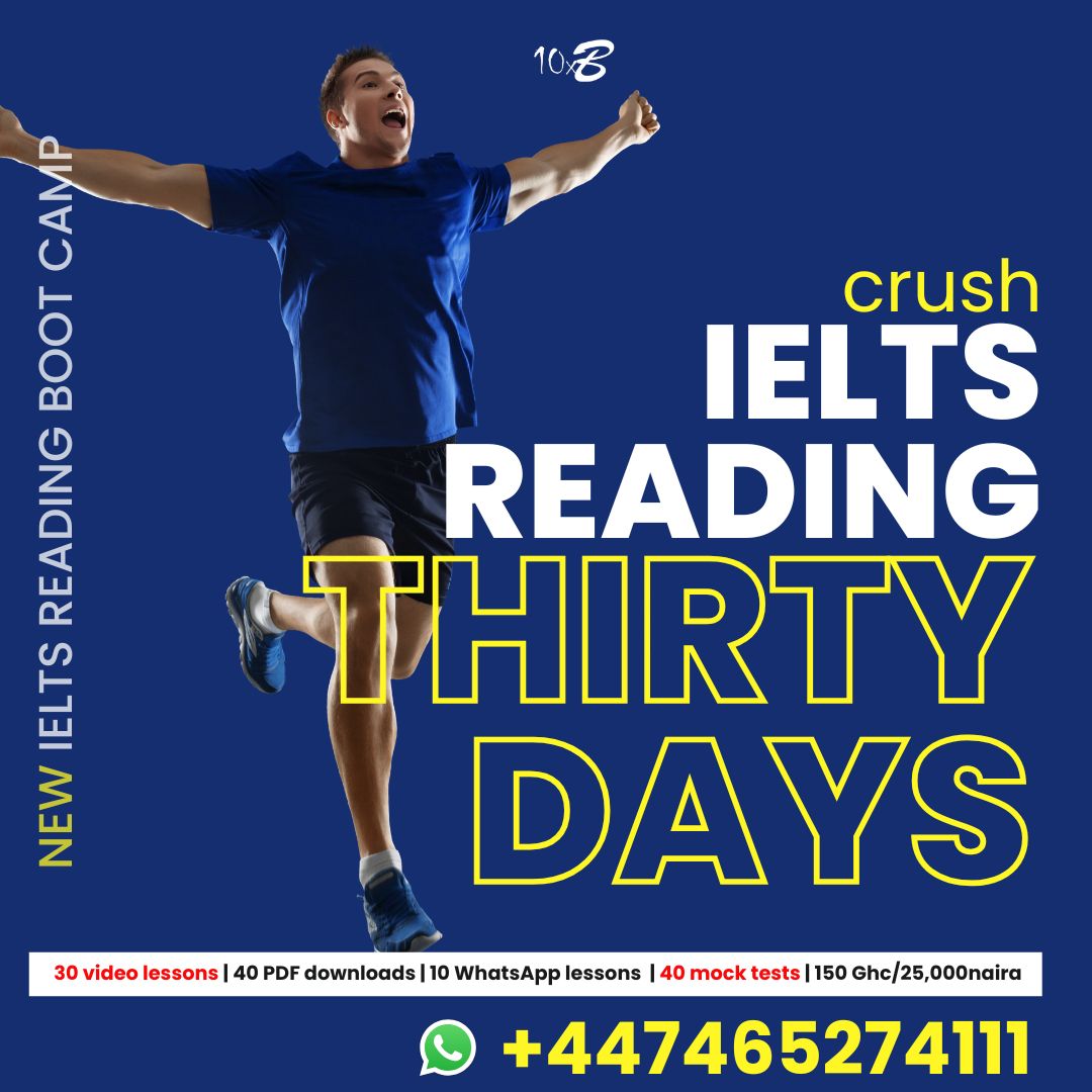 IELTS Reading boot camp