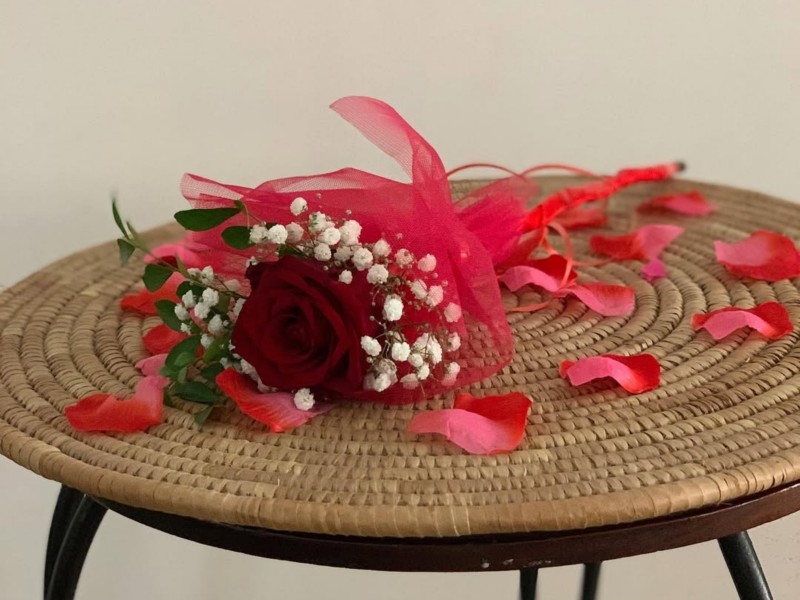 Single Stem Red Rose