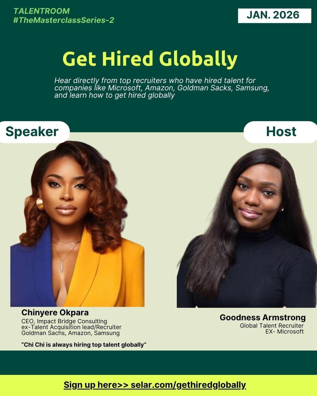 Get Hired Globally #TheMasterclass- 2