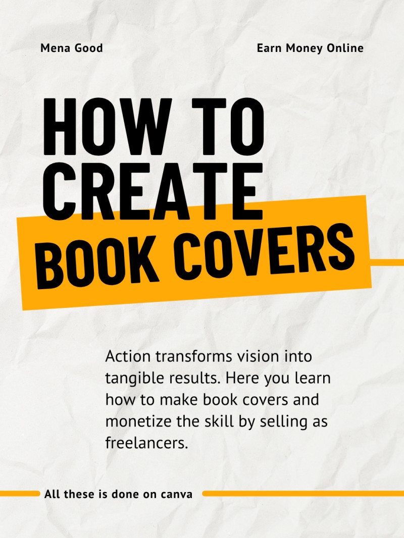 How To Create Book Covers