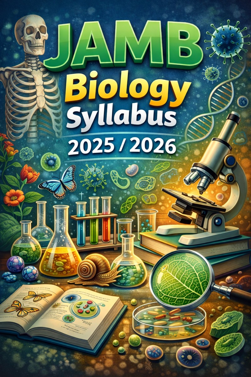 JAMB BIOLOGY SYLLABUS