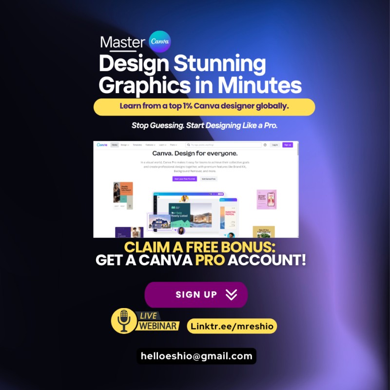 Learn Canva in Just 3 Days and Create Stunning Designs Like a Pro