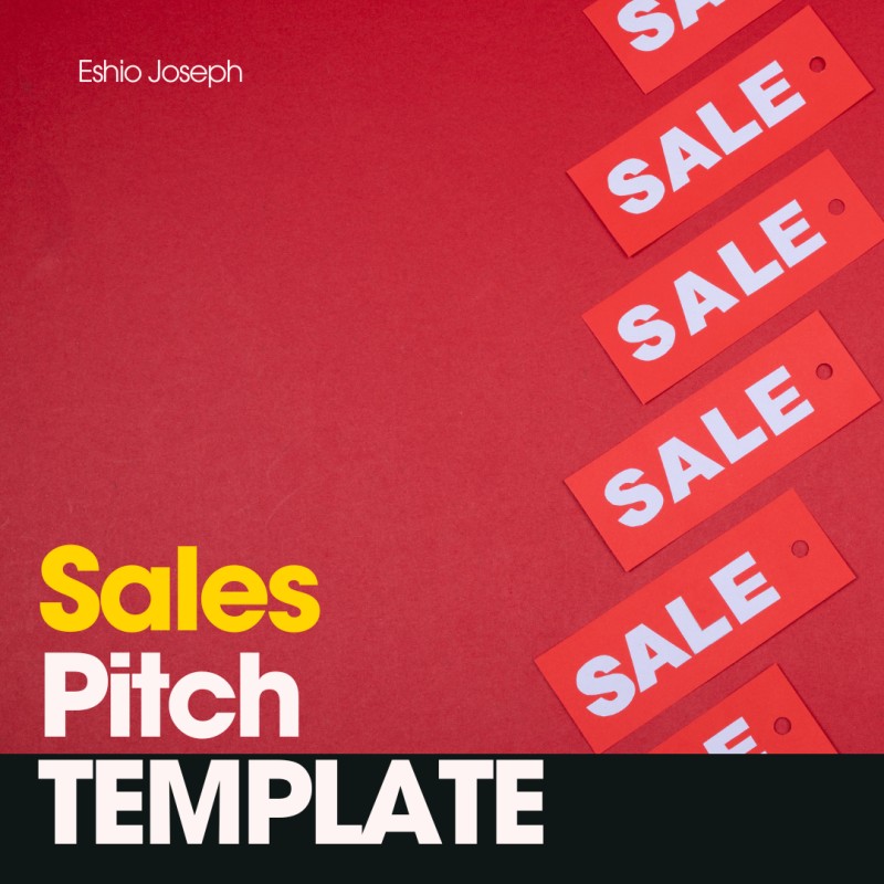 The Perfect Sales Pitch Template