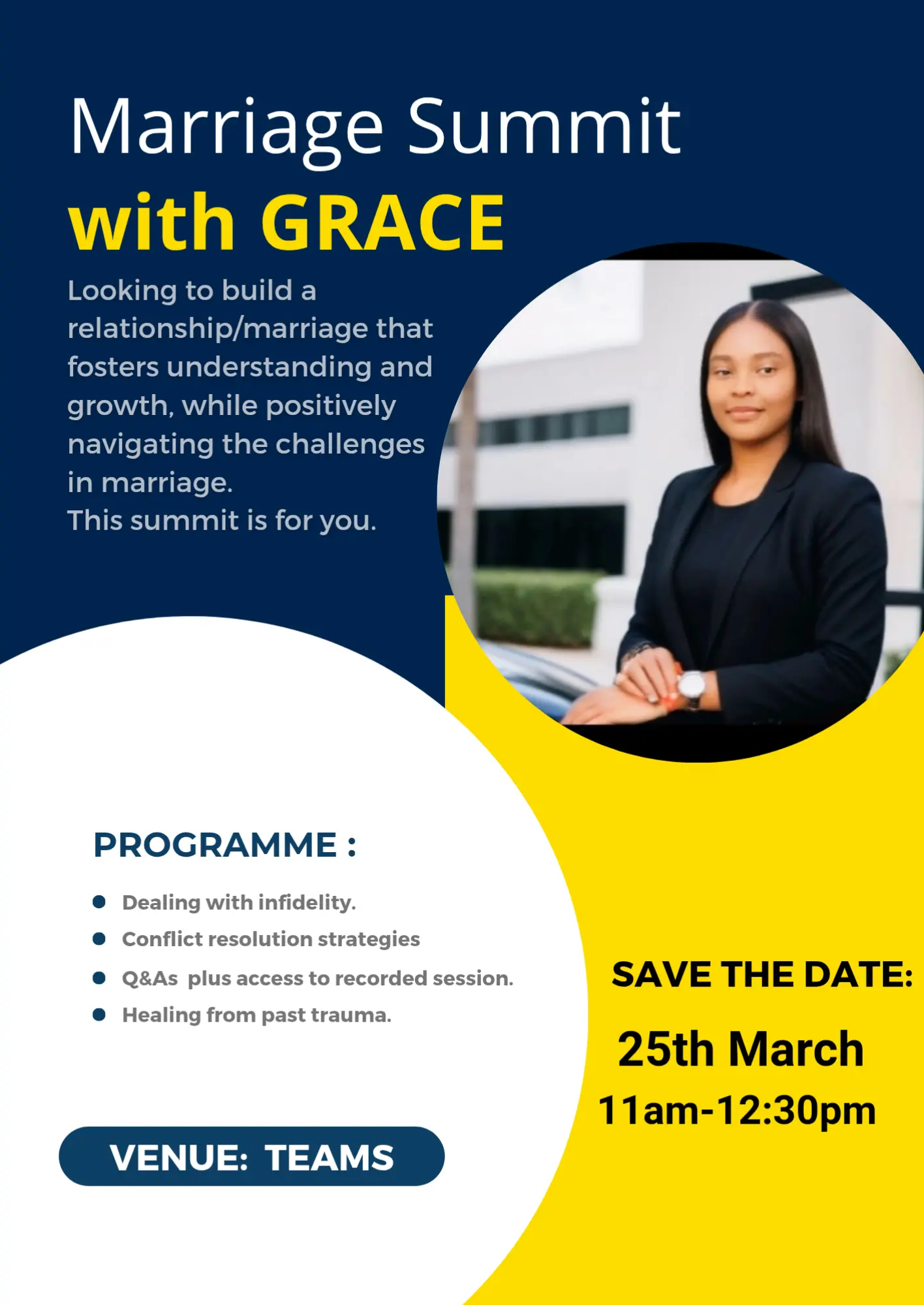 MARRIAGE SUMMIT with GRACE.