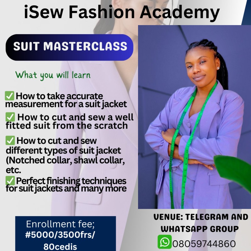 ISew fashion academy courses