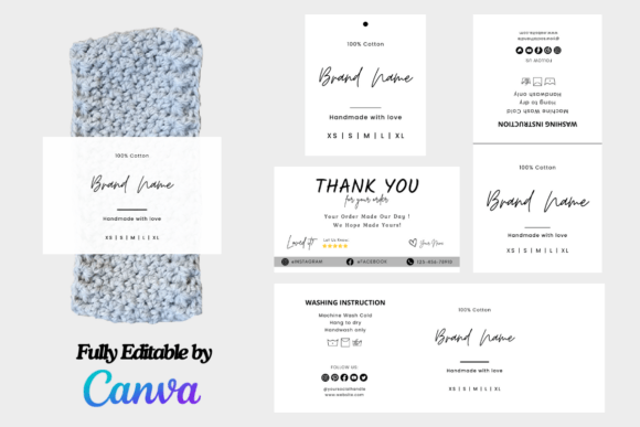 Buy 🏷️ Editable Label & Tag Template Bundle by GREATER MEDIA GROUP on Selar
