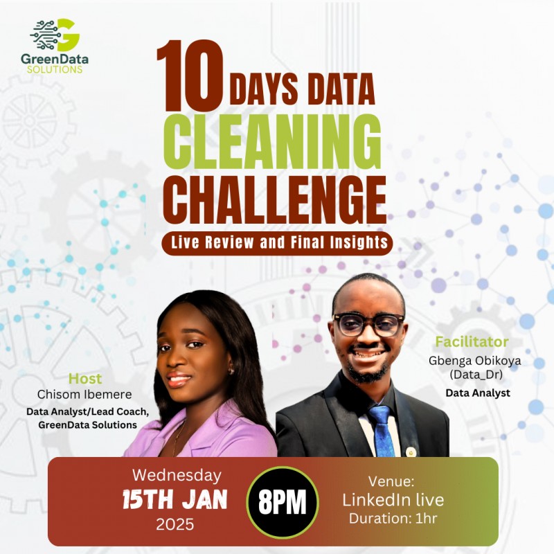 10 DAYS DATA CLEANING CHALLENGE