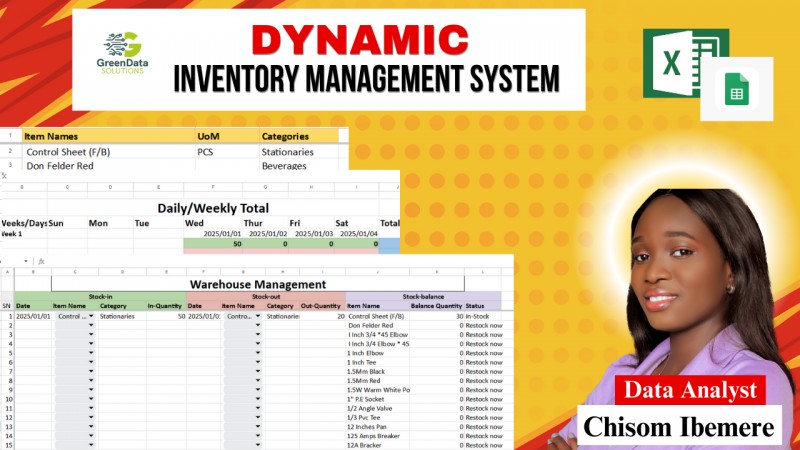 Buy Dynamic Inventory Management System by GreenData Insights Limited ...
