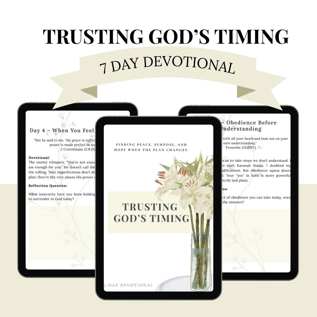 Trusting God's Timing – 7-Day Devotional for Women
