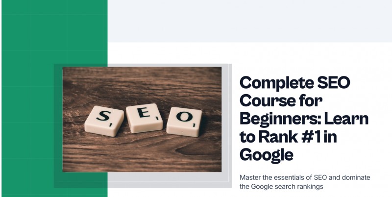 Complete SEO Course for Beginners:Learn to Rank #1 in Google