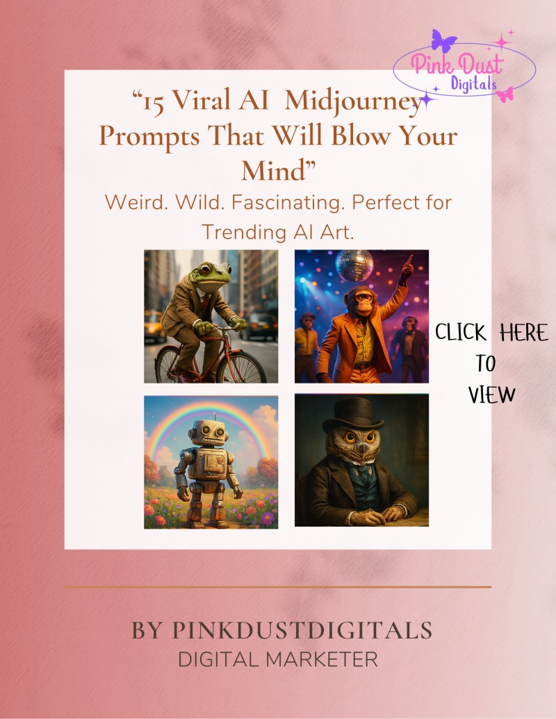 15 Viral Midjourney Prompts for Stunning AI Art | Aesthetic, Fantasy, Surreal & Trendy Scenes for Social Media