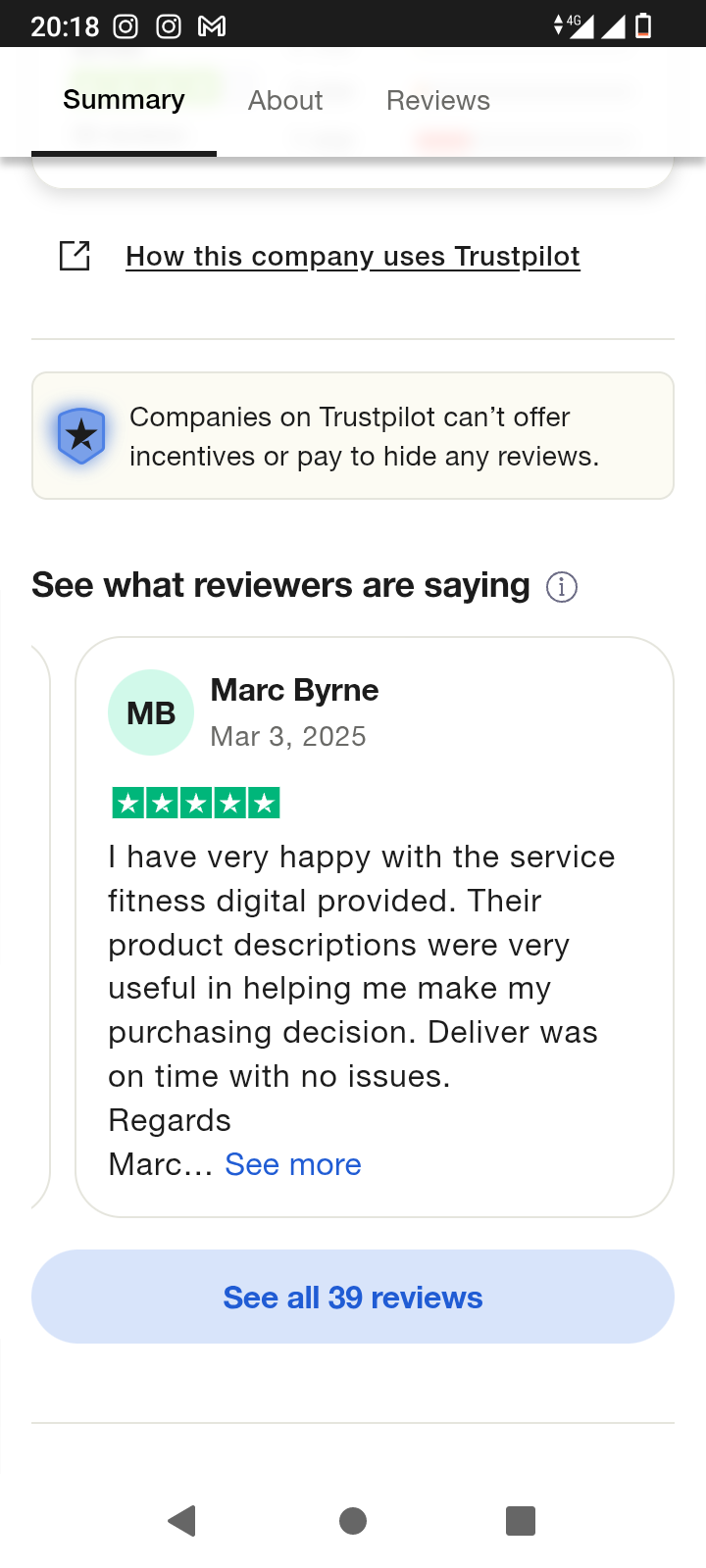 Customer review 4