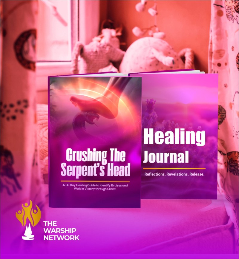 Crushing The Serpent's Head (A 14-day healing devotional) + Healing Journal