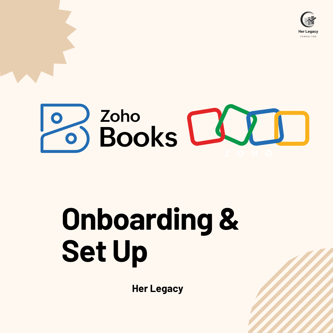 ZohoBooks Onboarding & Set Up