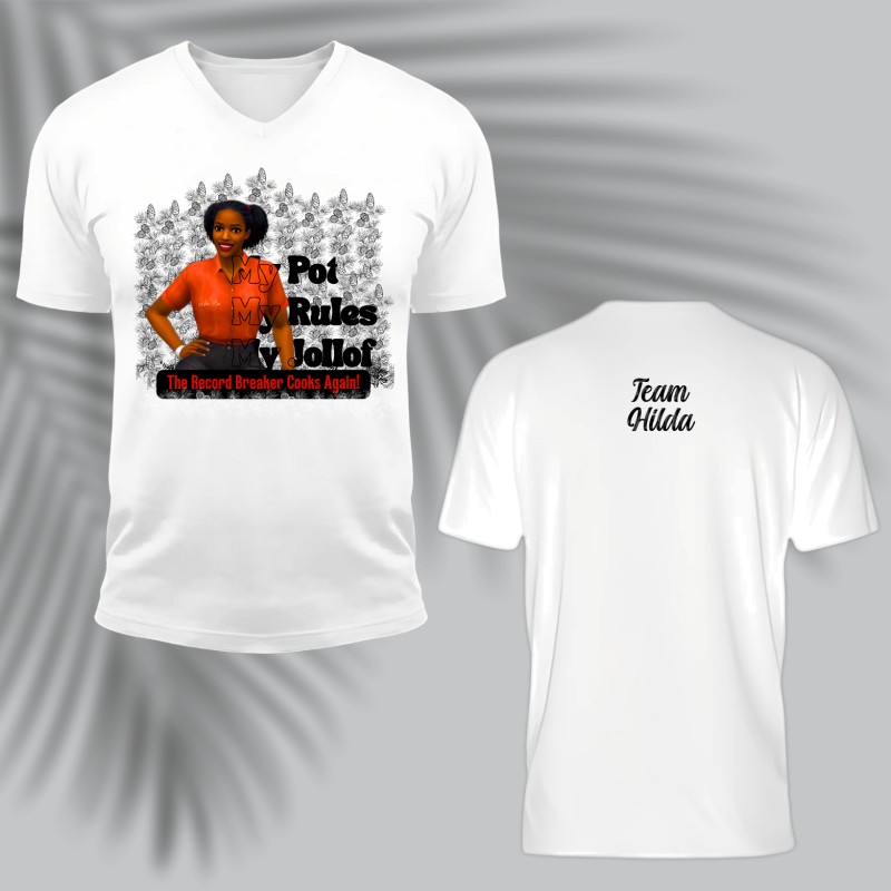 Jollof Queen I Stan Limited Edition T-shirt (Black)