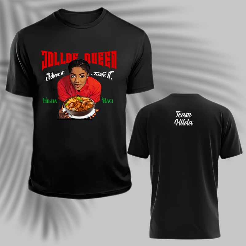 Jollof Queen Limited Edition T-shirt (Black)