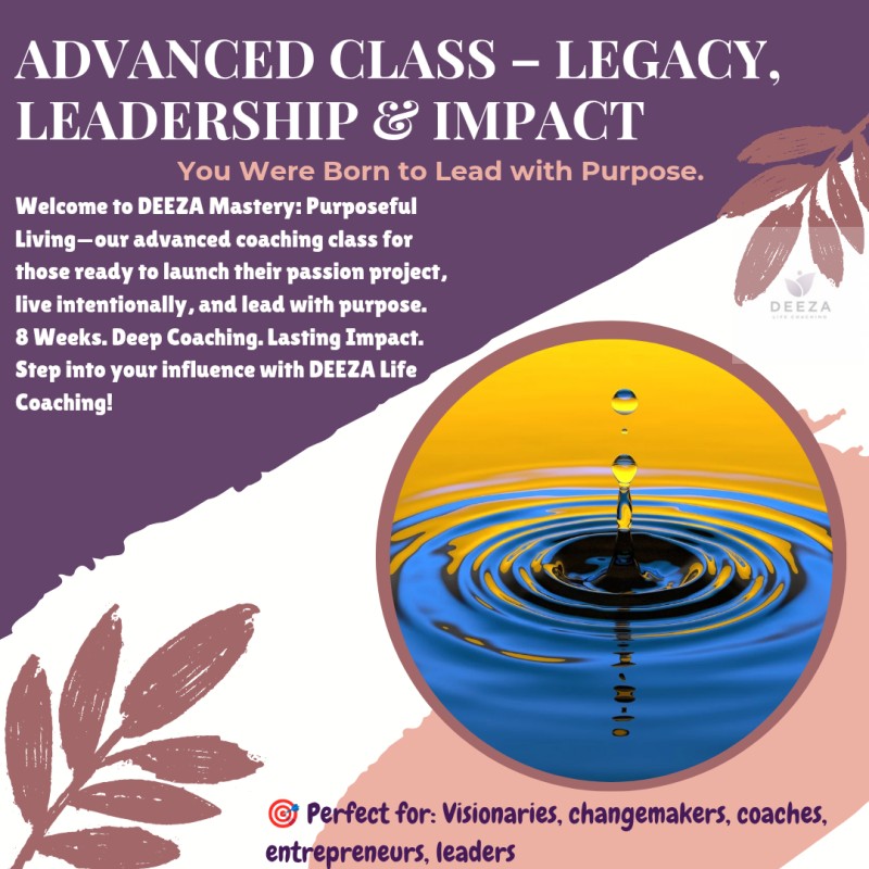 Deeza Life Coaching – DEEZA MASTERY