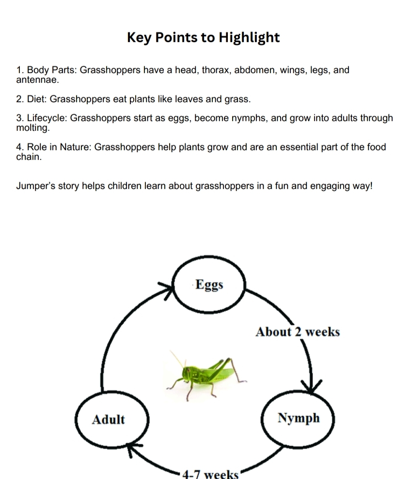 Grasshopper on The Road Literature Guide