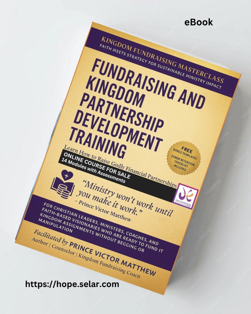 Fundraising and Kingdom Partnership Development Training
