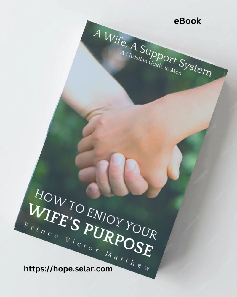 How to Enjoy your Wife's Purpose: a Wife, a Support System