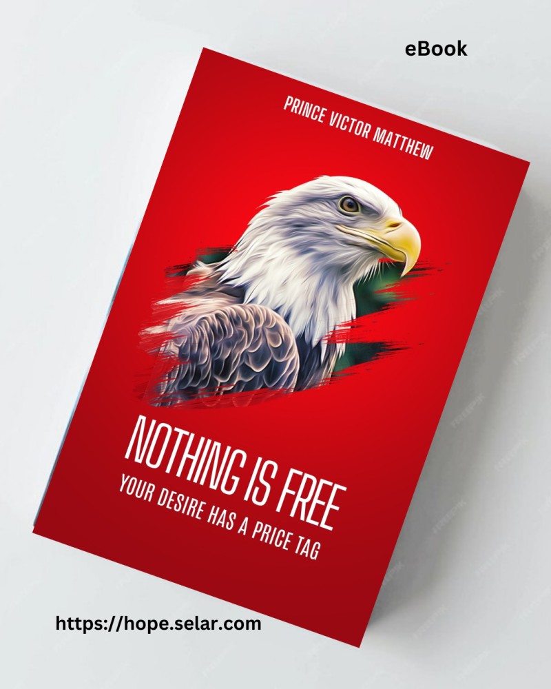 NOTHING IS FREE: YOUR DESIRE HAS A PRICE TAGE