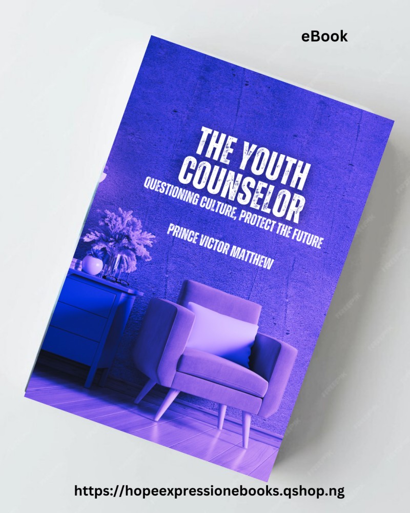 THE YOUTH COUNSELOR: QUESTIONING CULTURE, PROTECT. THE FUTURE