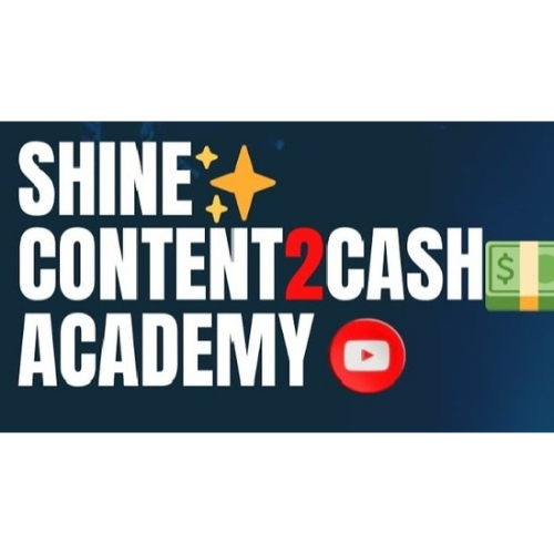 SHINE✨ Content2Cash Academy Online Course