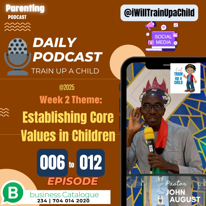 🎙️ Week 02 (Episodes 006–012) | MP4 Bundle | Establishing Core Values in Children | Train up a Child Parenting Podcast