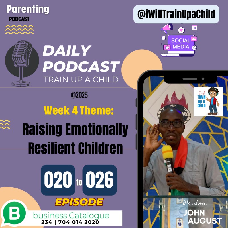 🎙️ Week 04 (Episodes 020–026) | MP4 Bundle | Raising Emotionally Resilient Children | Train up a Child Parenting Podcast