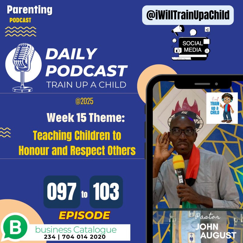 🎙️ Week 15 (Episodes 097–103) | MP4 Bundle | Teaching Children to Honour and Respect Others | Train up a Child Parenting Podcast