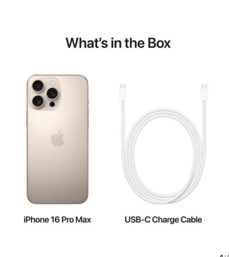 iPhone 16 pro max 256GB 8GB RAM,