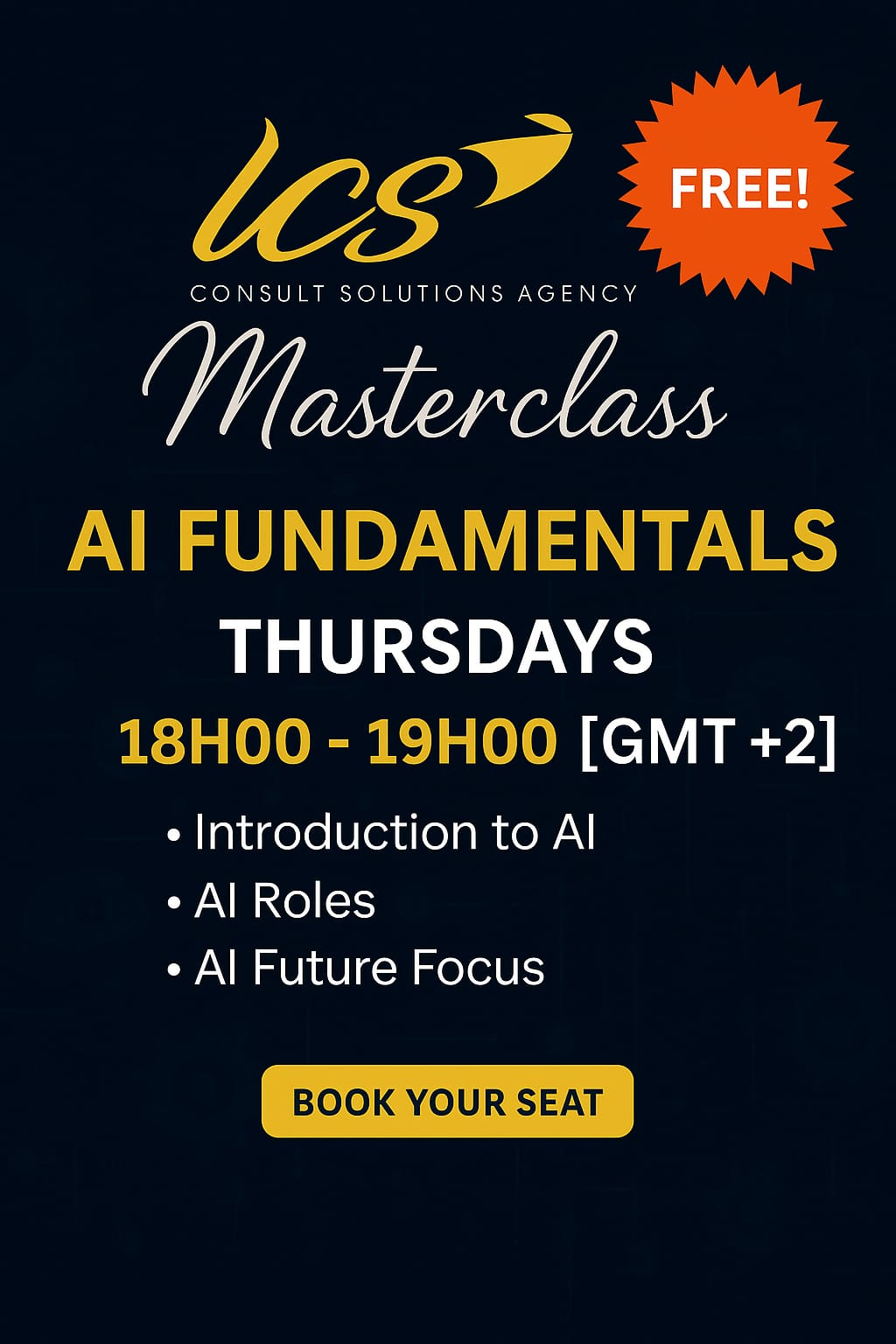 AI Fundamentals Masterclass FREE