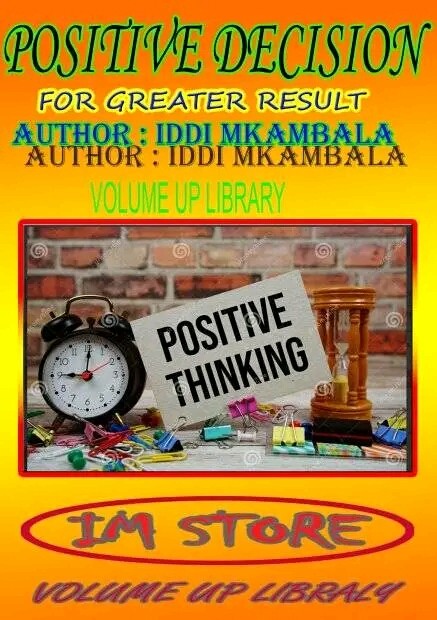 E-book title positive decision for greater results