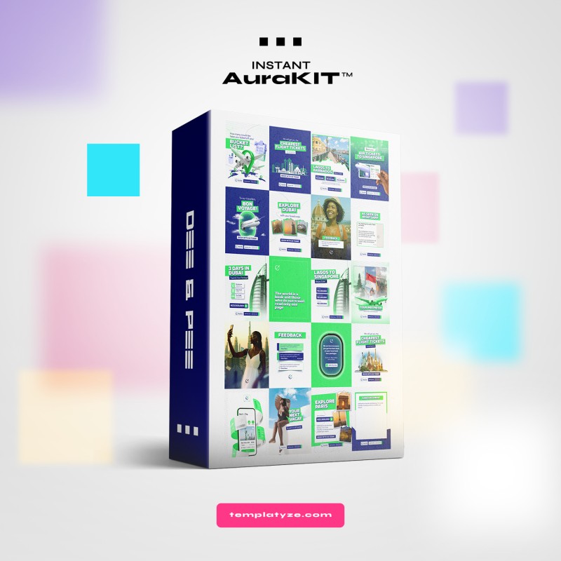 Dee&Pee Logistics.psd - AuraKIT Professional Travel Agency Social Media Templates