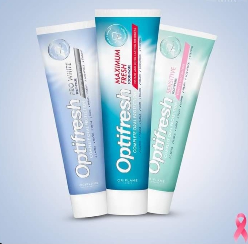Oriflame toothpaste