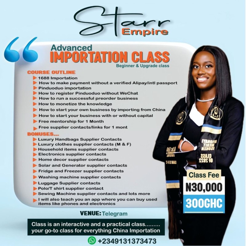 ADVANCED CHINA IMPORTATION MASTERCLASS (3IN1)