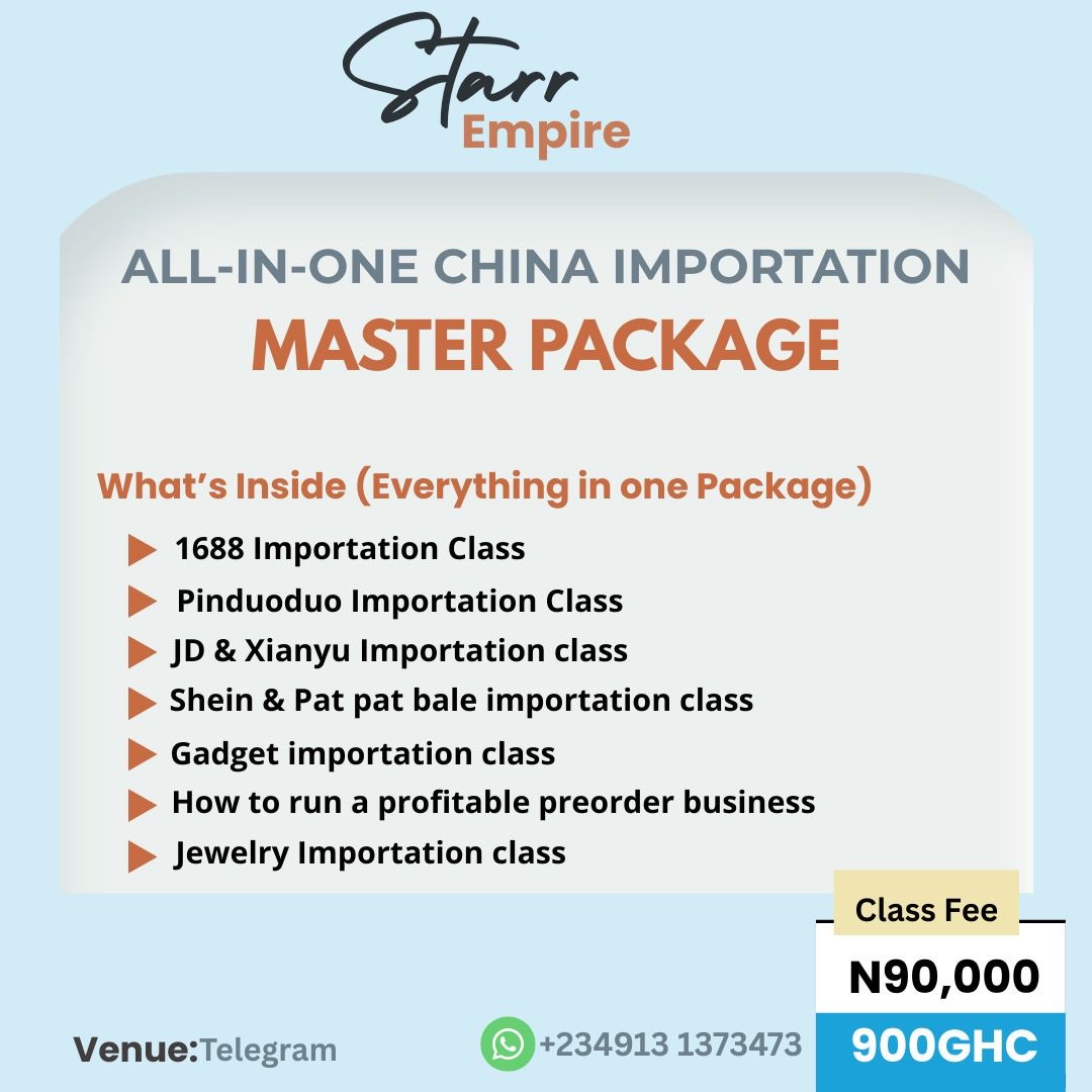 ALL IN ONE IMPORTATION CLASS